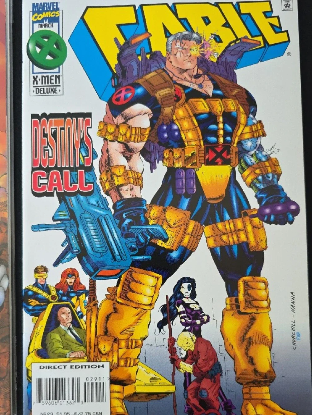 Cable Comic Book Set Of 4